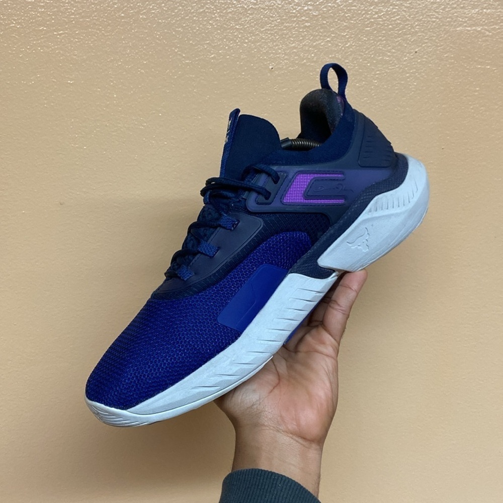 Under Armour Project Rock Disrupt “Bauhaus Blue” Size 12 - Picture 9 of 16